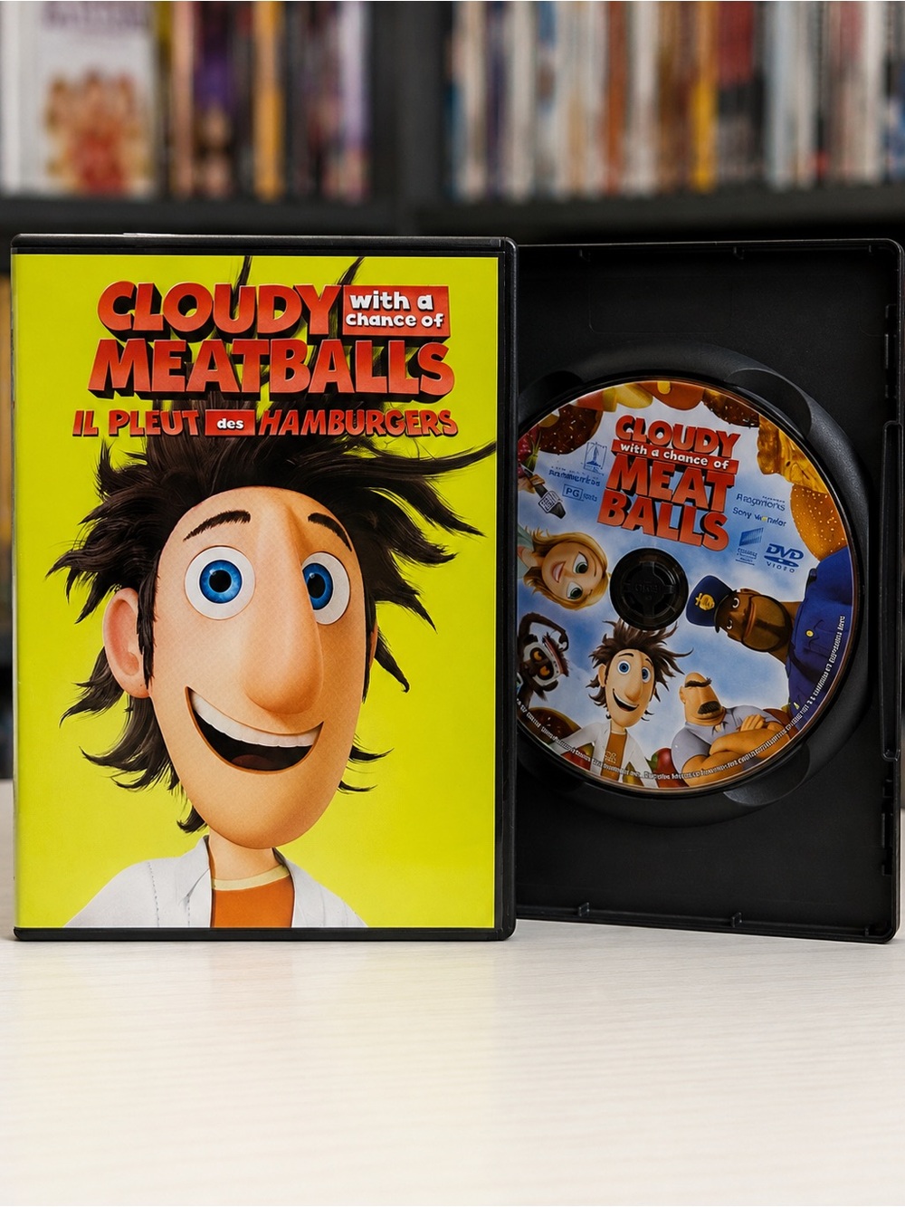 Cloudy with a Chance of Meatballs DVD Complete Movie Sony Animation